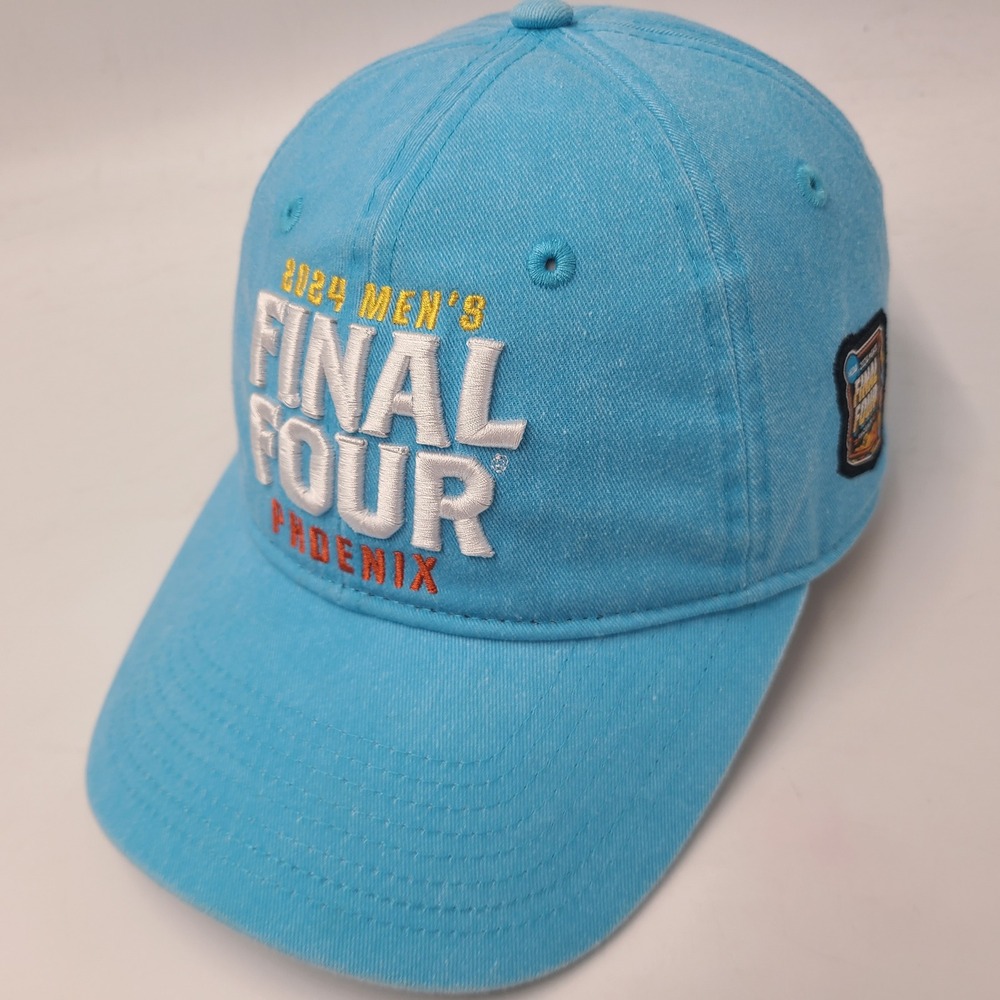 Final Four Hat Strapback Blue NCAA Basketball Tournament 2024 Phoenix Logo Men